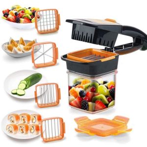 Ferozi Traders Nicer Dicer 5 in 1 Fruit & Vegetable Cutter