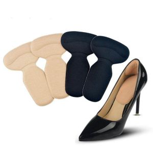 Ferozi Traders High Heels T-Shape Insoles For Shoes Beige