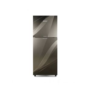 Orient Marvel Glass Door Inverter Freezer-On-Top Refrigerator 14 Cu Ft Grey