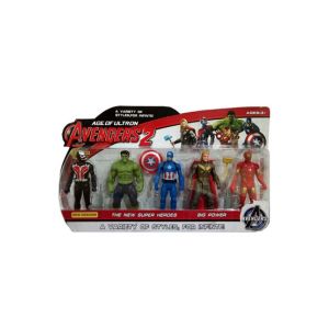 Planet X Avengers Assemble Super Hero Action Figure Pack of 5 (PX-10134)