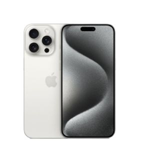 Apple iPhone 15 Pro Max - Non PTA Compliant-White Titanium-512GB
