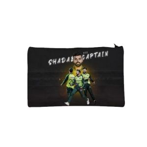 Traverse Shadab Khan Digitally Printed Pencil Pouch (T636)