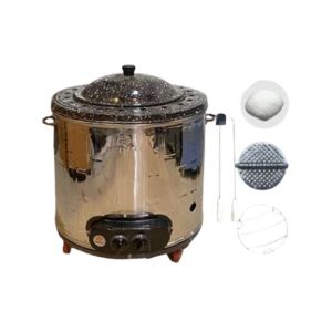 8 Roti Making Stainless Steel Gas Tandoor