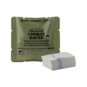 Aair Medicals Emergency QuikClot Combat Gauze