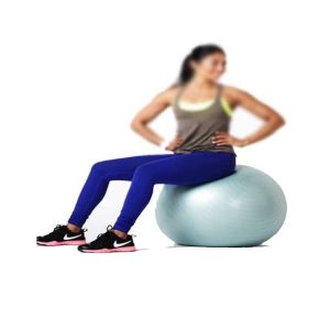 Aair Medicals Yoga Gym Ball With Air Pump (75cm)