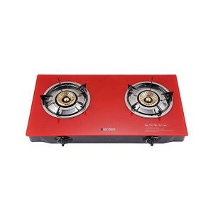 Aardee 2-Burner Glass Top Gas Cooker