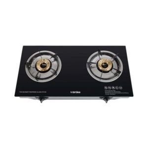 Aardee 2 Burner Gas Stove Black (ARGS-2GB-FFD) 