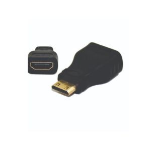 AB Store HDMI To Mini HDMI Connector Black