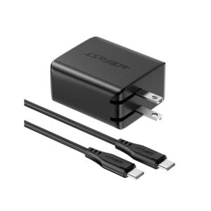Acefast 65W 3 Port Charger With USB C to USB C Cable Black (ACE-0003)