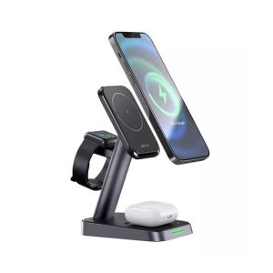 Acefast E3 Desktop 3 in 1 Wireless Charger Black (ACE-0009)