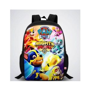 Traverse Paw Patrol Printed Kids Bag - Black (T873S)
