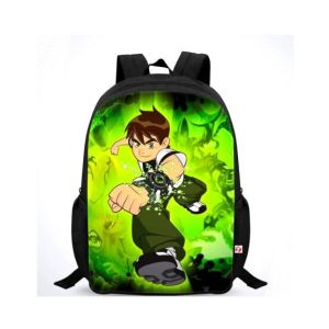 Traverse Ben10 Printed Kids Bag - Black (T297S)