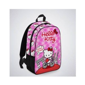 Traverse Hello Kitty Printed Kids School Backpack (T601KG)