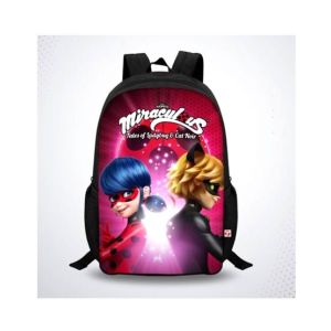 Traverse Miraculous Printed Kids School Backpack (T481KG)