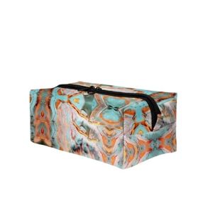Traverse Abstract Printed Box Pouch (T692)
