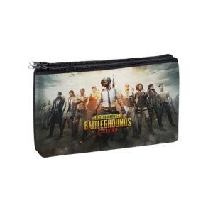 Traverse PUBG Digitally Printed 2 Zipper Pencil Pouch (1056)