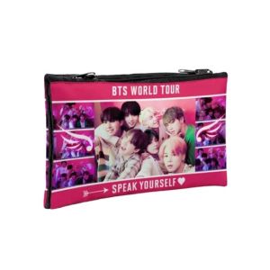 Traverse BTS Army Digitally Printed Dual compartment Pencil Pouch (1059)