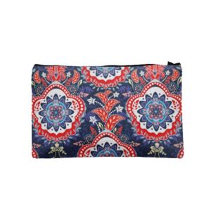 Traverse Floral Design Digitally Printed Pencil Pouch For Girls (T907)