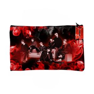 Traverse BTS Digitally Printed KPOP Pencil Pouch (T957)