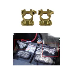 Al Ghafoor Car Battery Positive & Negative Terminal Clamps