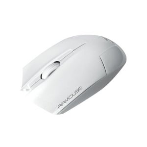 Alcatroz AirMouse Wireless Optical Mouse White