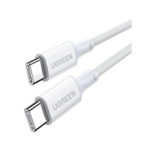 Ugreen USB-C To USB-C 100W Fast Charging Cable White (AMT-6227)
