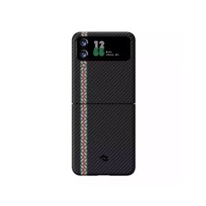 Pitaka MagEZ 3 Carbon Fiber Magnetic Case For Galaxy Z Flip 4 (AMT-6237)