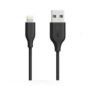 Anker PowerLine Lightning USB Cable 3ft Black