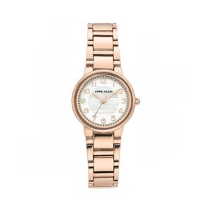 Anne Klein Glitter Accented Women's Watch Silver (AK/3604MPRG)