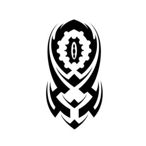 M.Mart Sun Warrior Temporary Flash Tattoo Sticker