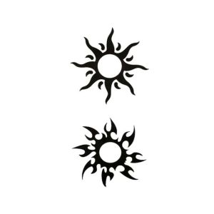 M.Mart Fantastic Flower Temporary Tattoo Sticker