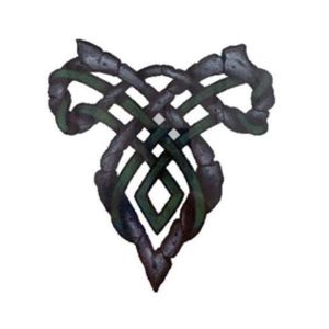M-Mart Celtic Totem Temporary Tattoo Sticker Black