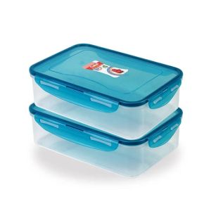 Appollo Cafee Food Keeper Medium (Pack Of 2)-Light Blue
