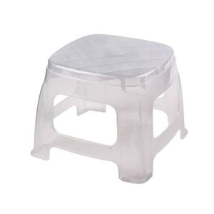 Appollo Transparent Glow Bath Stool-Natural