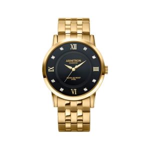 Armitron Diamond Men's Watch Gold (20/5251BKGP)