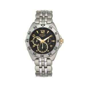 Armitron Multifunction Stainless Steel Men's Watch Silver (20/4664BGSV)