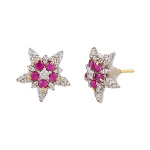 Artistic Jewels Tops For Women Red/White (T-23)