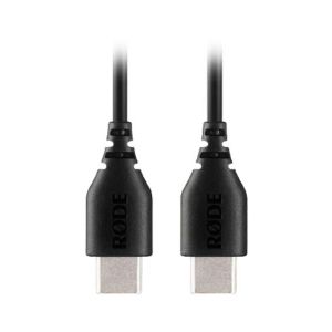 Rode SC22 30cm USB-C to USB-C Round Cable Black