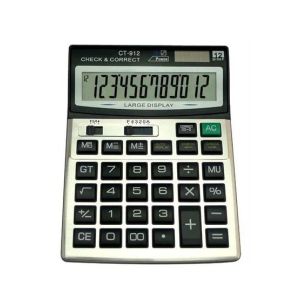 Citizen Solar Calculator Steps Check & Correct Function (CT-912)