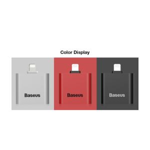 Baseus 2-in-1 Dual Interface 8 Pin Cable Adapter For iPhone (L39)