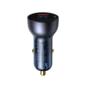 Baseus 65W Digital Display Car Charger (CCKX-C0G)