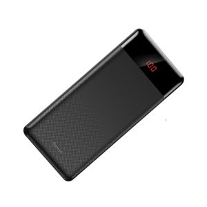 Baseus 10000mAh Digital Power Bank Black