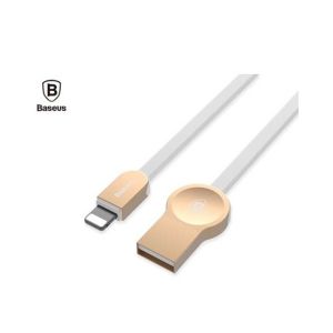 Baseus 1M Zinc Alloy USB Lightning Cable - Chrome
