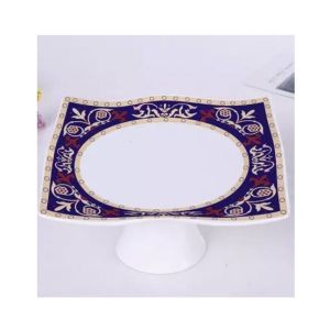 Easy Shop 8.75" Square Shape Cake Plate (1046)
