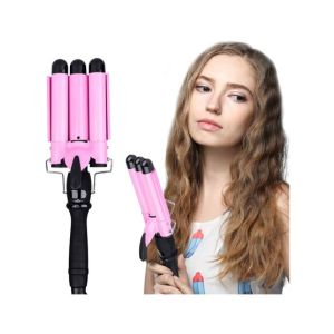 Easy Shop 3 Barrel Curling Iron Hair Weaver