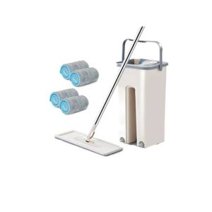 Easy Shop 2IN1 Flat Squeeze Automatic Mop Bucket
