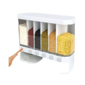 Easy Shop Wall Mounted Food Dispenser Cereal jar