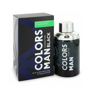Benetton Colors Black Man Eau de Toilette For Men 100ml