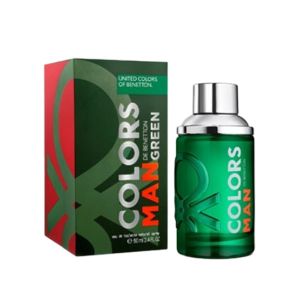 Benetton Colors Man Green Eau De Toilette For Men 60ML