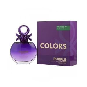 Benetton Colors Purple Eau De Toilette Spray For Women 80ml